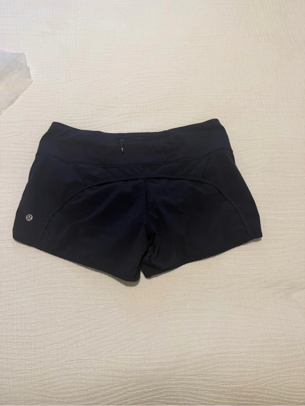Women's Lululemon Navy Speed-Up Shorts